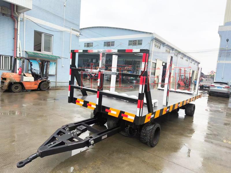 30T重型乐鱼网页版leyu登录界面-乐鱼（中国）官方 带活动插装立柱工具拖车