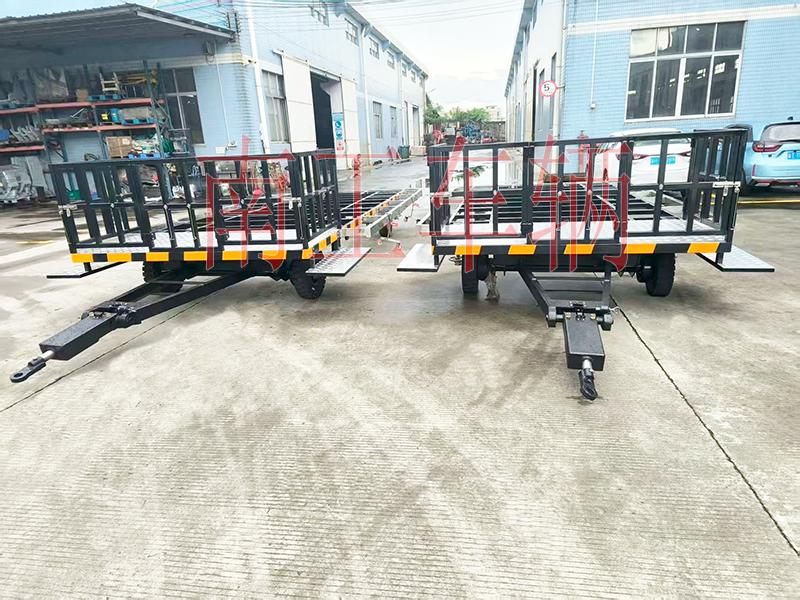 5吨带不锈钢配件牵引乐鱼网页版leyu登录界面-乐鱼（中国）官方 护栏型全挂车