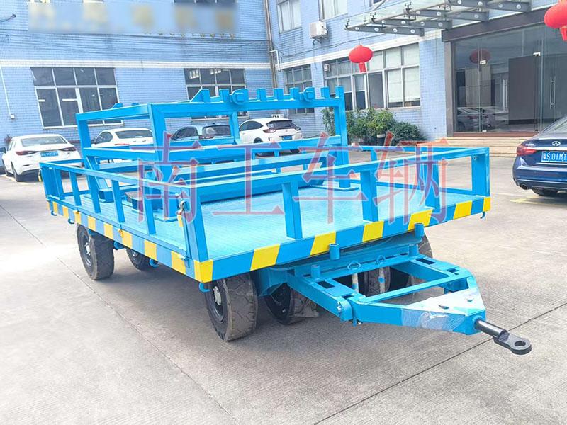 15吨护栏型乐鱼网页版leyu登录界面-乐鱼（中国）官方带卷料夹工具拖车